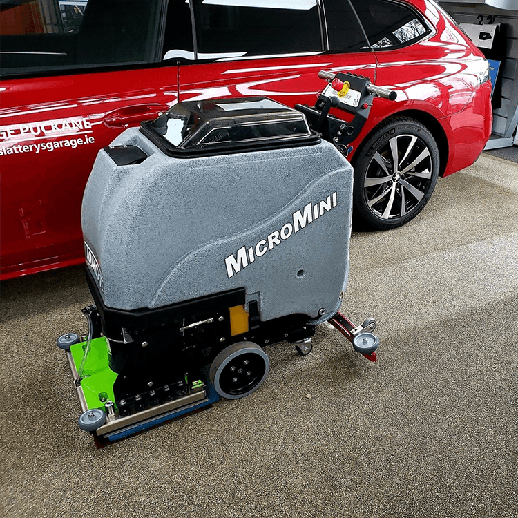 Commercial Handheld Floor Scrubbers - Tomcat Machines