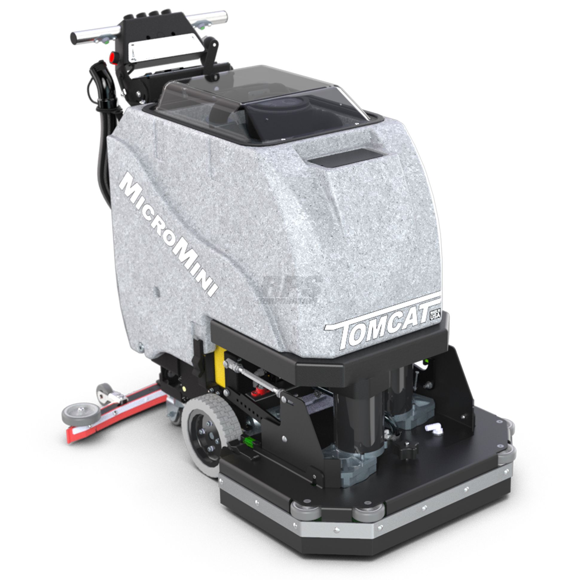 Commercial Handheld Floor Scrubbers - Tomcat Machines